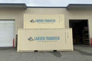 conex boxes from Larsen Transfer